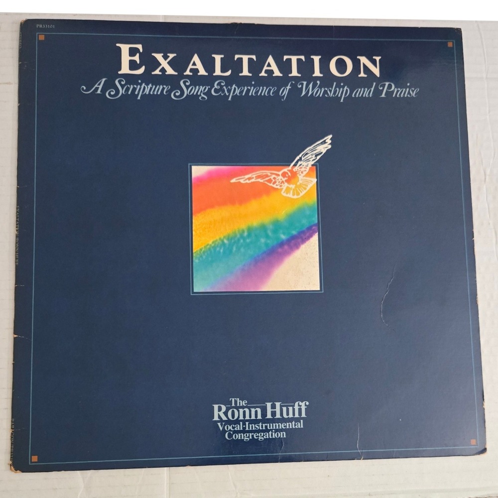 Ronn Huff Exaltation‎ Scripture Song Experience Vinyl LP Record 1981 Gospel